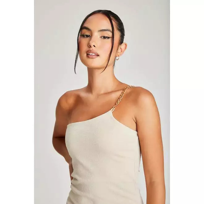 Low Neck Midi Dress