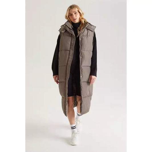 Longline Puffer Gilet