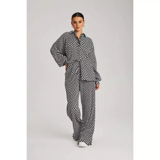 Mono Plisse co-ord