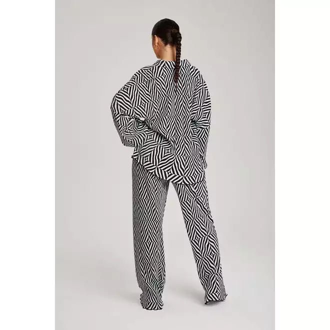 Mono Plisse co-ord