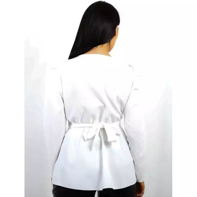 Double Ring Wrap Front Belted Top