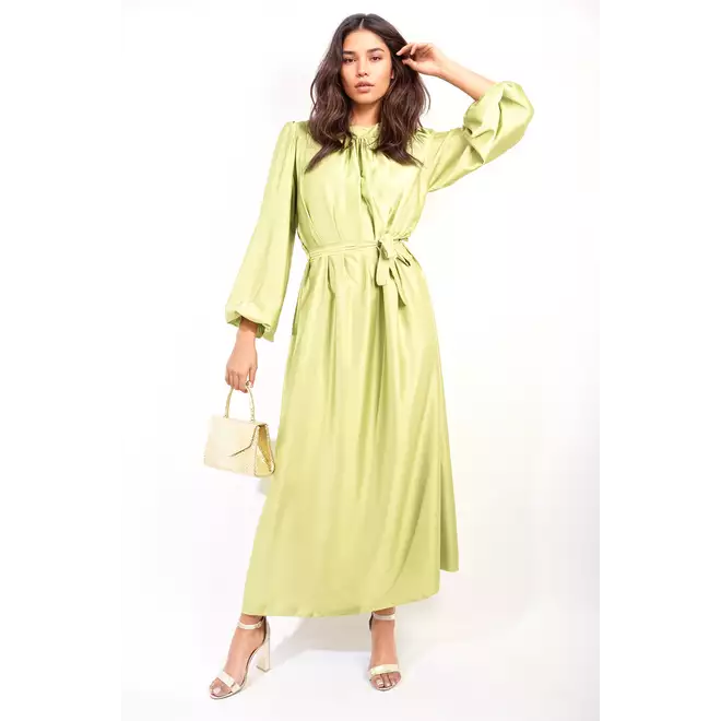 Belted Maxi Dress