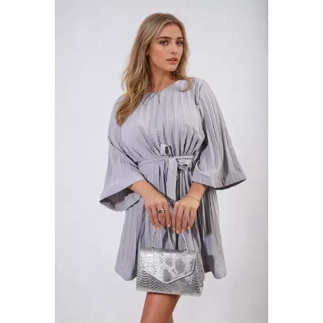 Tie Waist Mini Dress