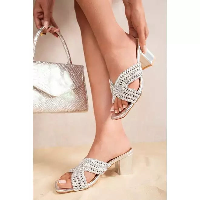 Slip On Block Heels