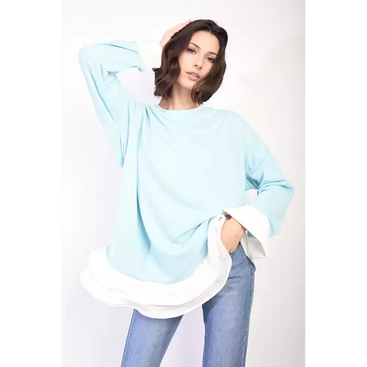 Ruffled Hem Top