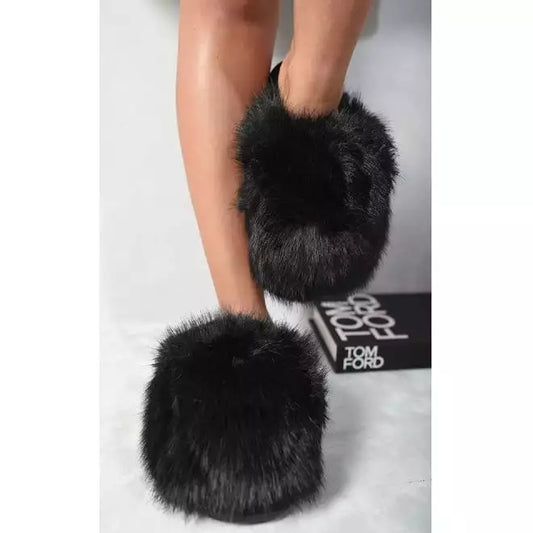 Faux Fur Slippers
