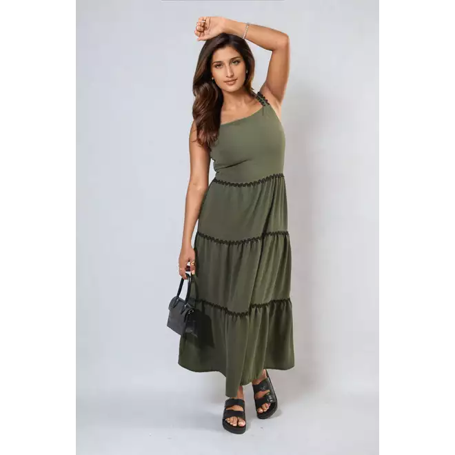 Multi Tiered Maxi Dress