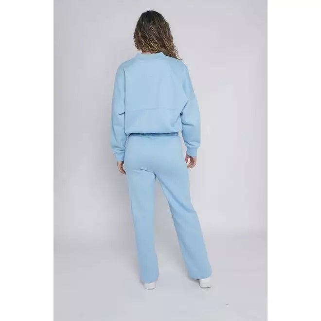 Oversized Bomber Style Fleece Zipper Co-ord