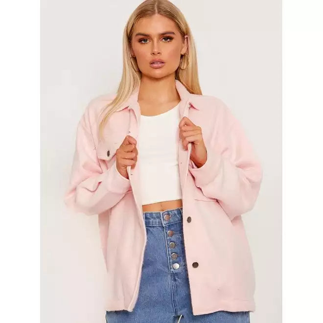 Classic Thick Shirt Jacket Shacket